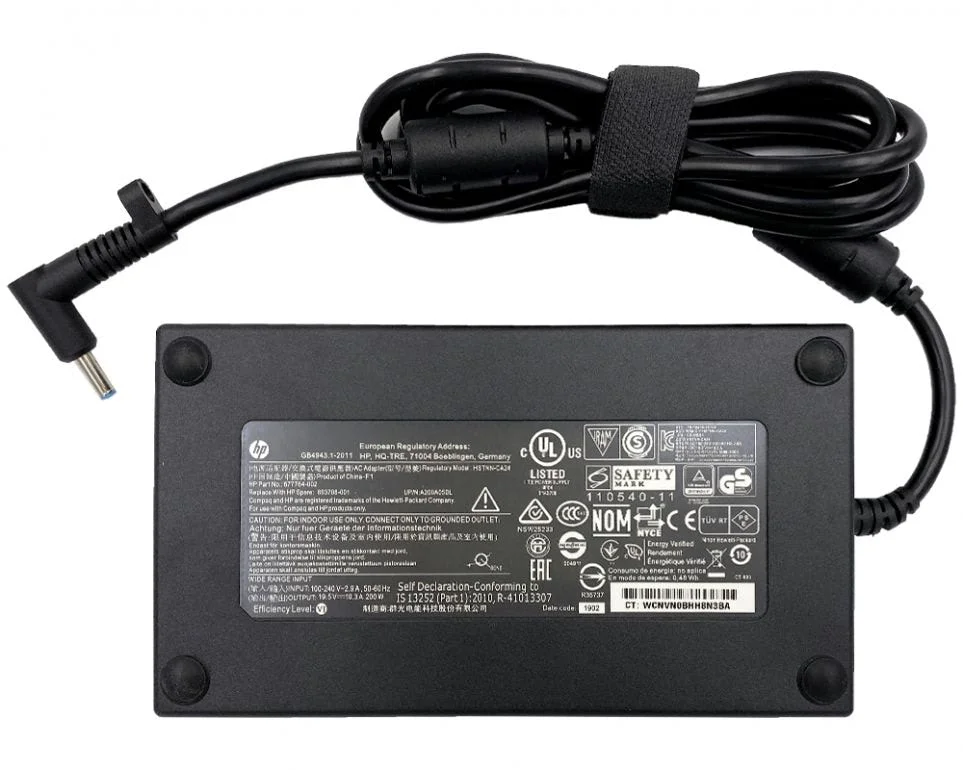 Блок питания HP 19.5V 10.3A 200W (4.5x3.0) - изображение 1