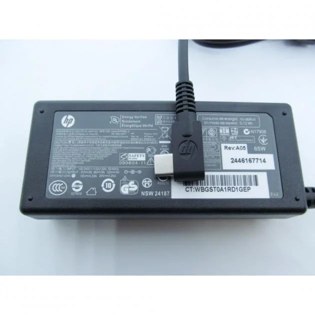 Блок питания HP 20V 3A 60W (Type-C) - изображение 2