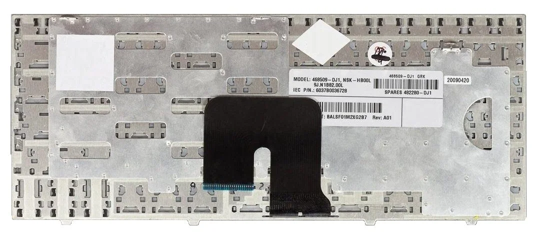 Клавиатура HP Compaq Mini: 2133, 2140, rus, silver - изображение 2