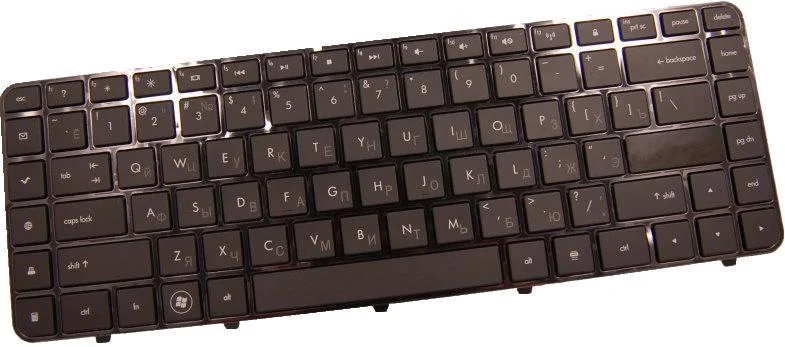 Клавиатура HP Pavilion DV6-3000, DV6-4000  с фреймом - изображение 2